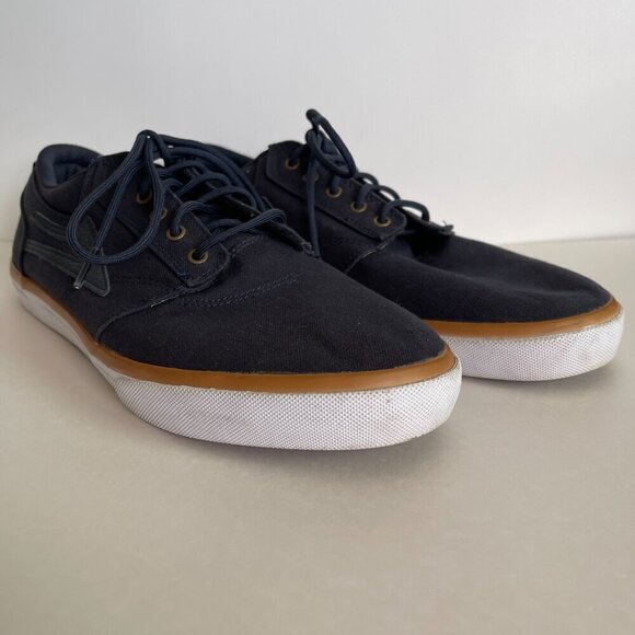 Lakai Limited Griffin Skate Shoe Navy Mens Size 12 - Picture 8 of 9